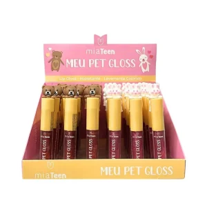 Lip gloss meu Pet - Mia make