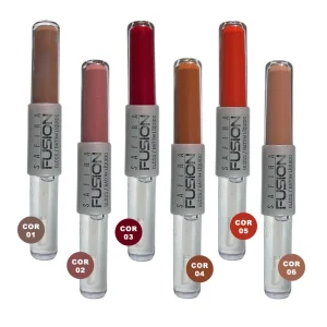 Gloss / Batom liquido Safira Fusion