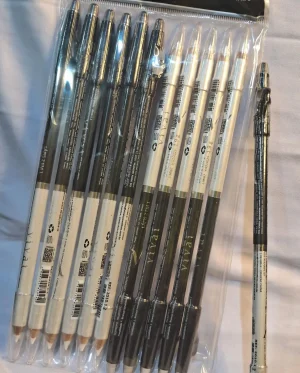 Lápis preto e branco duas pontas-Vivai