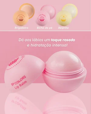 Lip Balm - Hidratação Intensa Docinhos Brasileiros