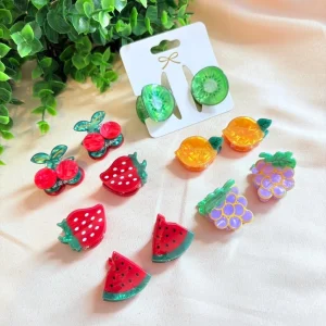 Presilha de Frutas com 2 unidades em Acrílico