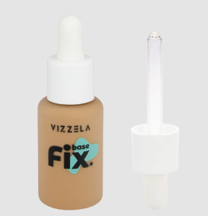 BASE LÍQUIDA FIX - VIZZELA - COR 07