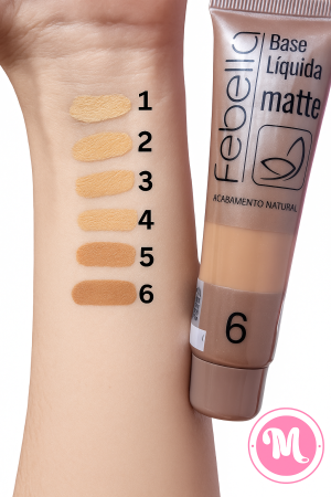 Base liquida matte - Febella