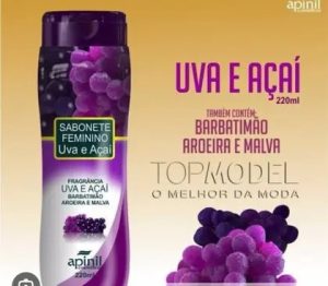 Sabonete Intimo Uva e Açaí 210ml - Apinil