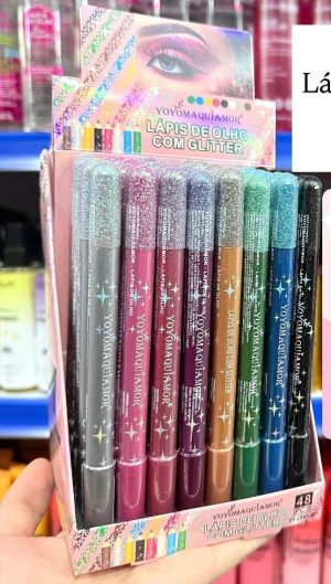 Lip Gloss com Glitter - Yoyo Maquiamor