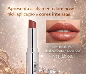 Batom Bastão Besties Satin Efeito Acetinado Blow